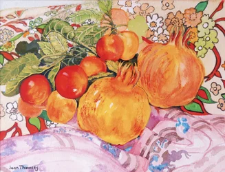Granatäpfel und Pflaumen 2012